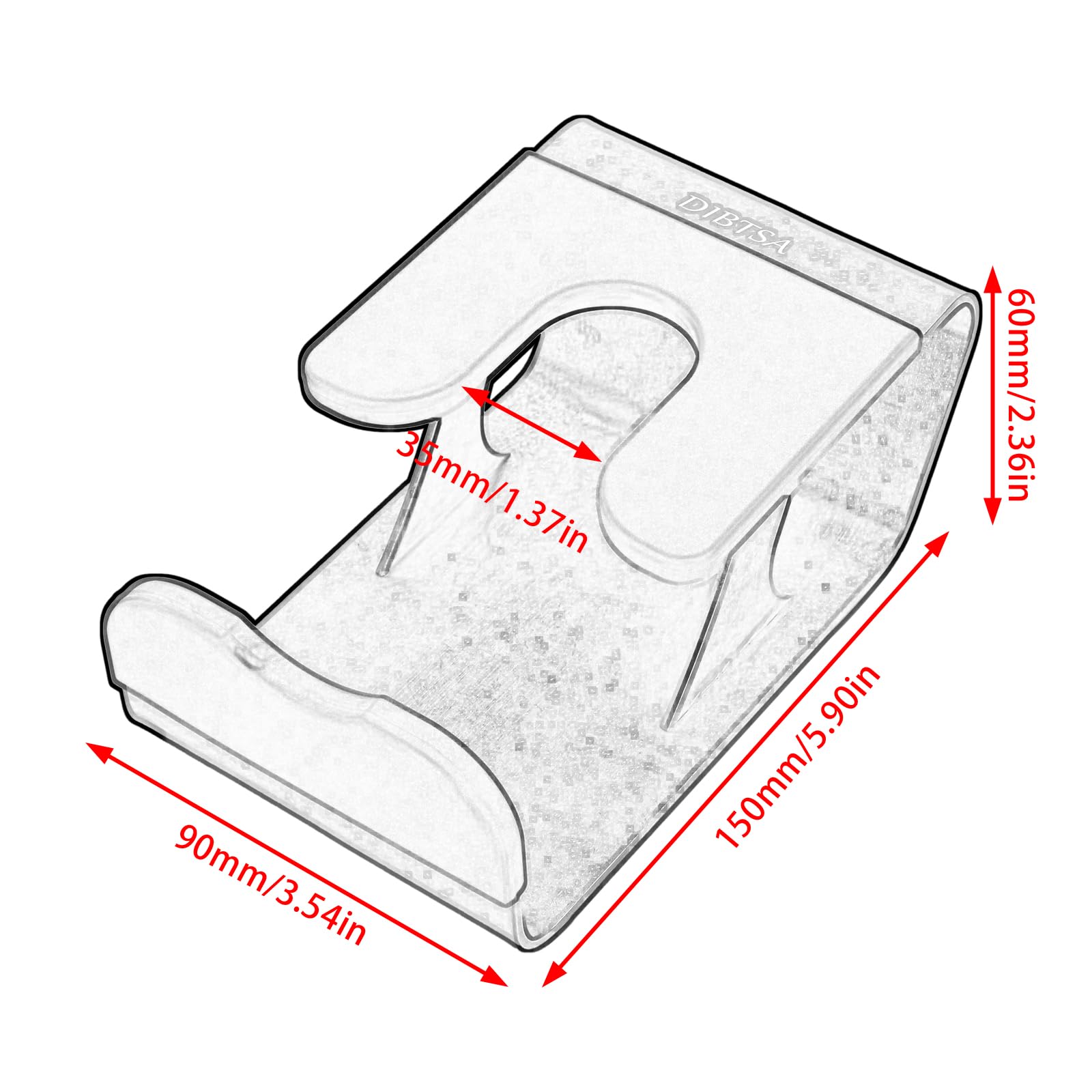 DIBTSA portafilter holder keeps 51/54/58mm tools secure for steady tamping.