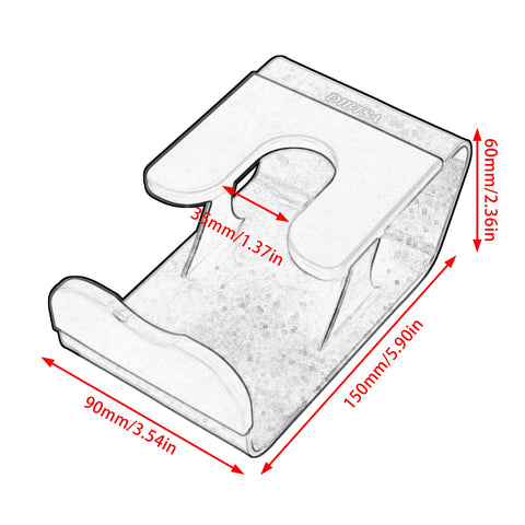 DIBTSA portafilter holder keeps 51/54/58mm tools secure for steady tamping.