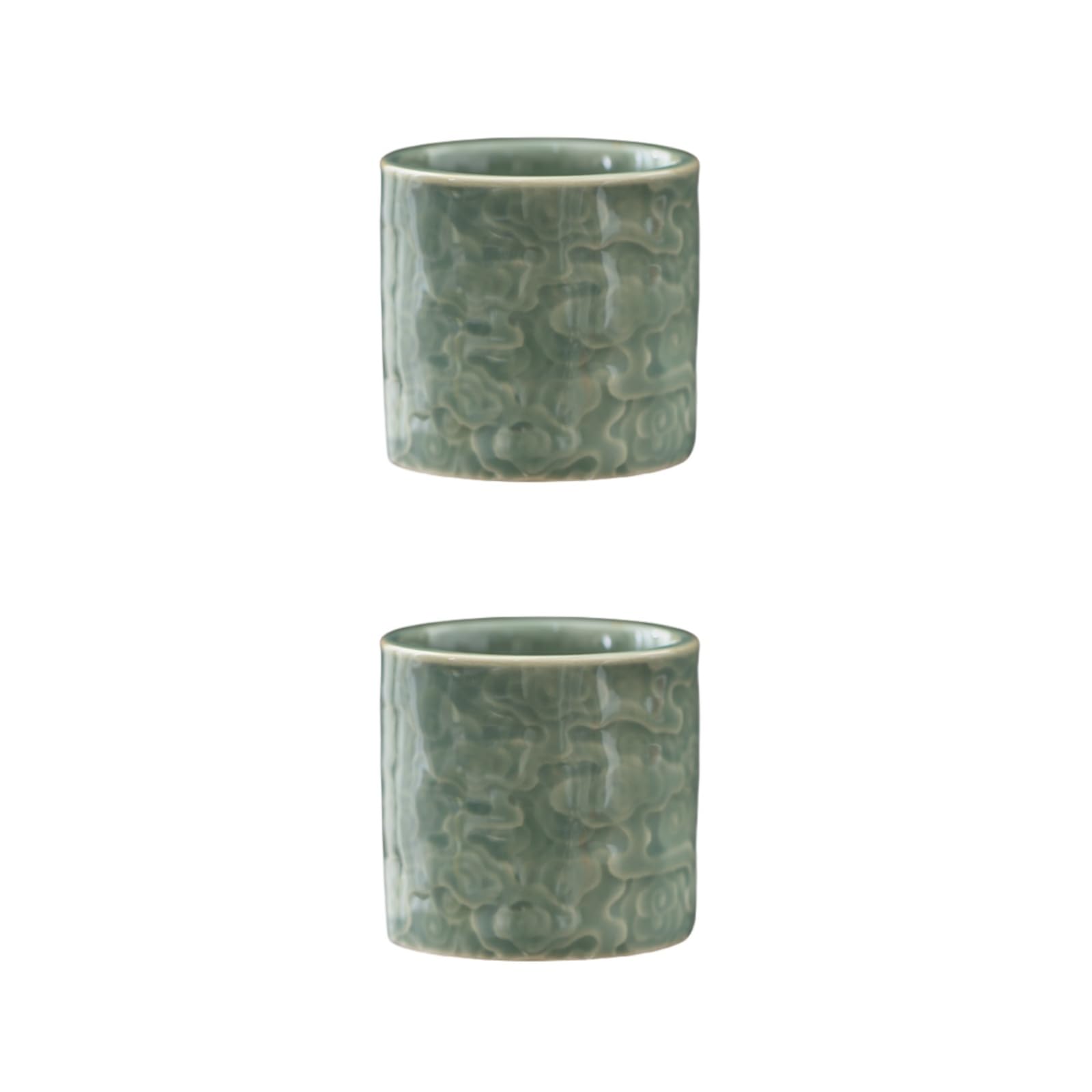 Dicmracy espresso cups with dual-texture matte exterior and glossy interior for refined daily rituals.