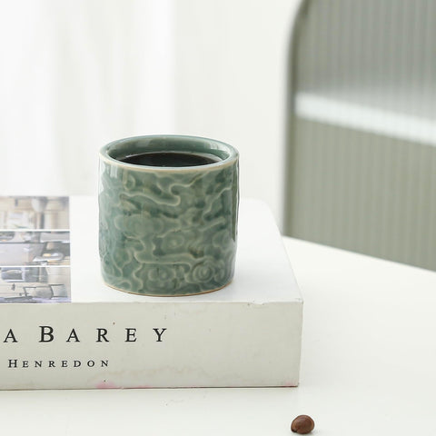 Dicmracy kiln-fired 1280°C ceramic cups offer durable, food-safe performance.