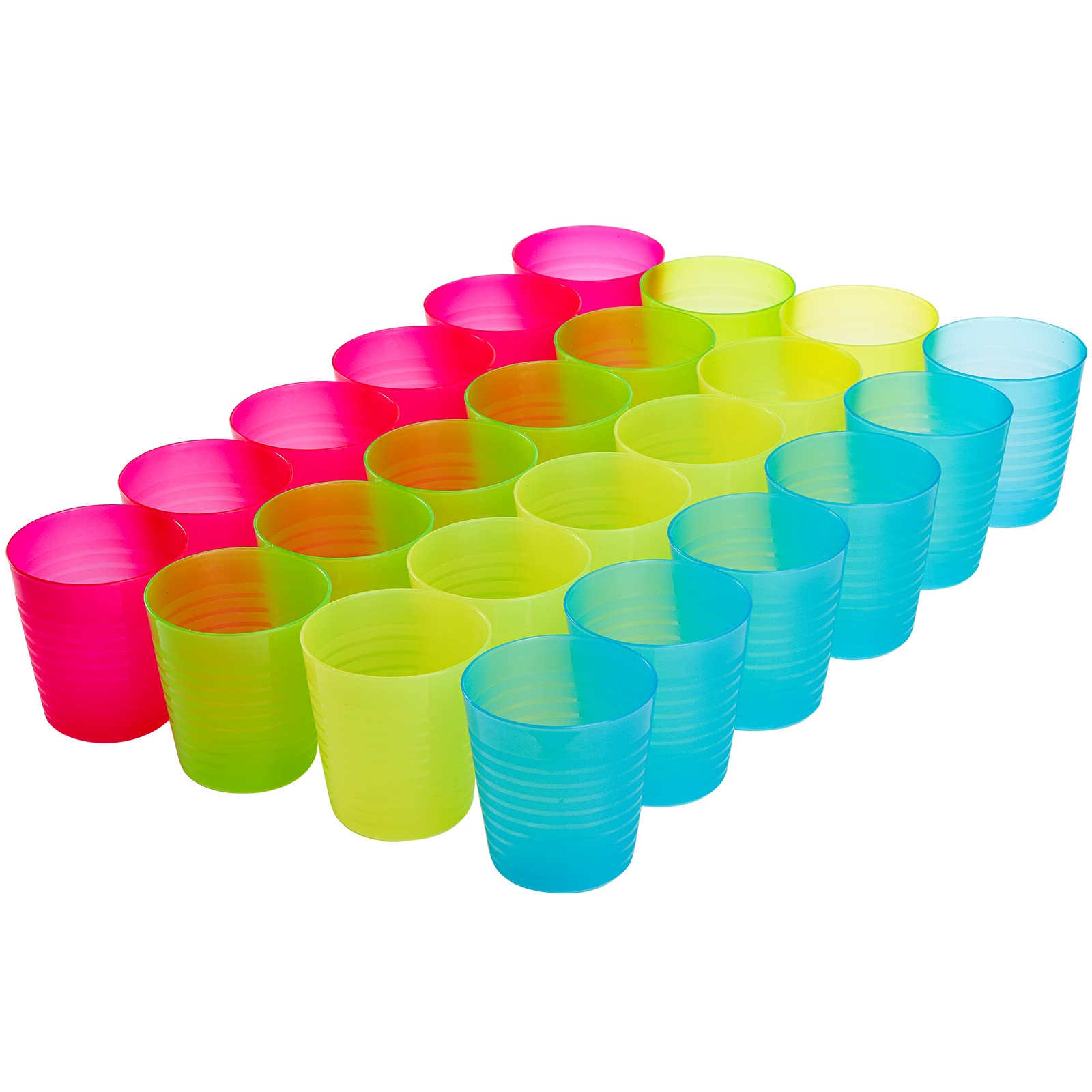 Dicunoy 8oz cups are kid-friendly, with a stable wide base to reduce spills.