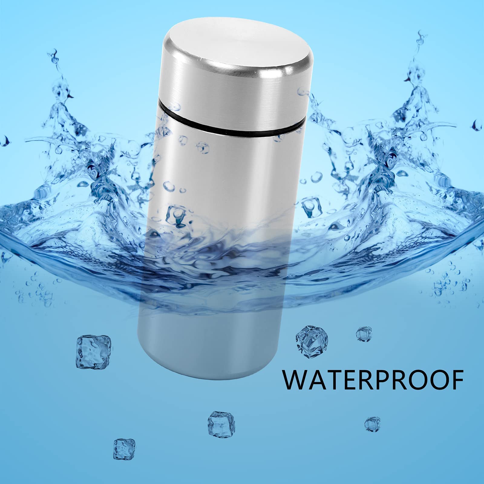 Dicunoy pocket-sized containers for spices fit easily into bags for organization.