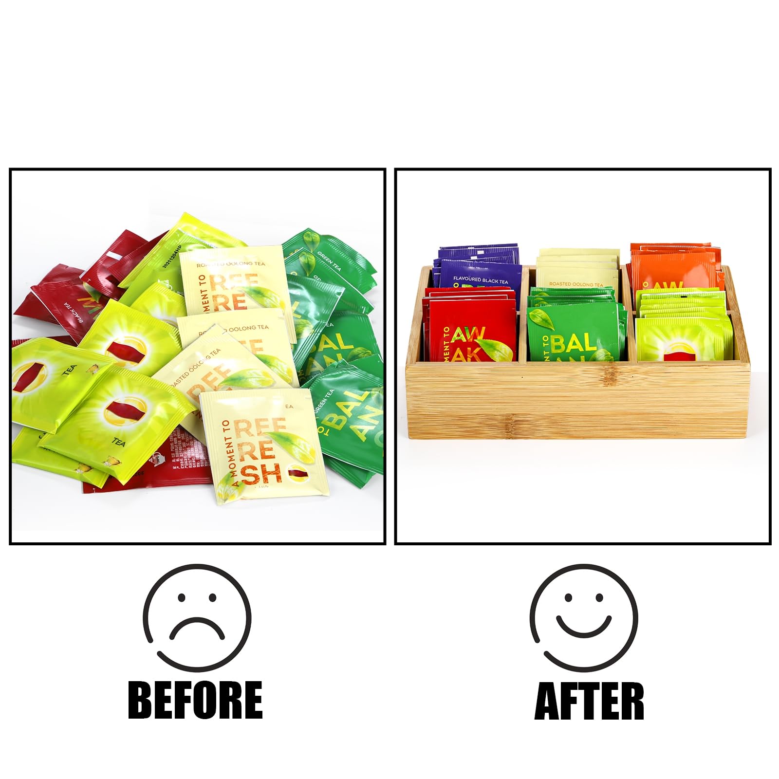 Dicunoy small packets organizer fits drawers, great for office or dorm rooms.