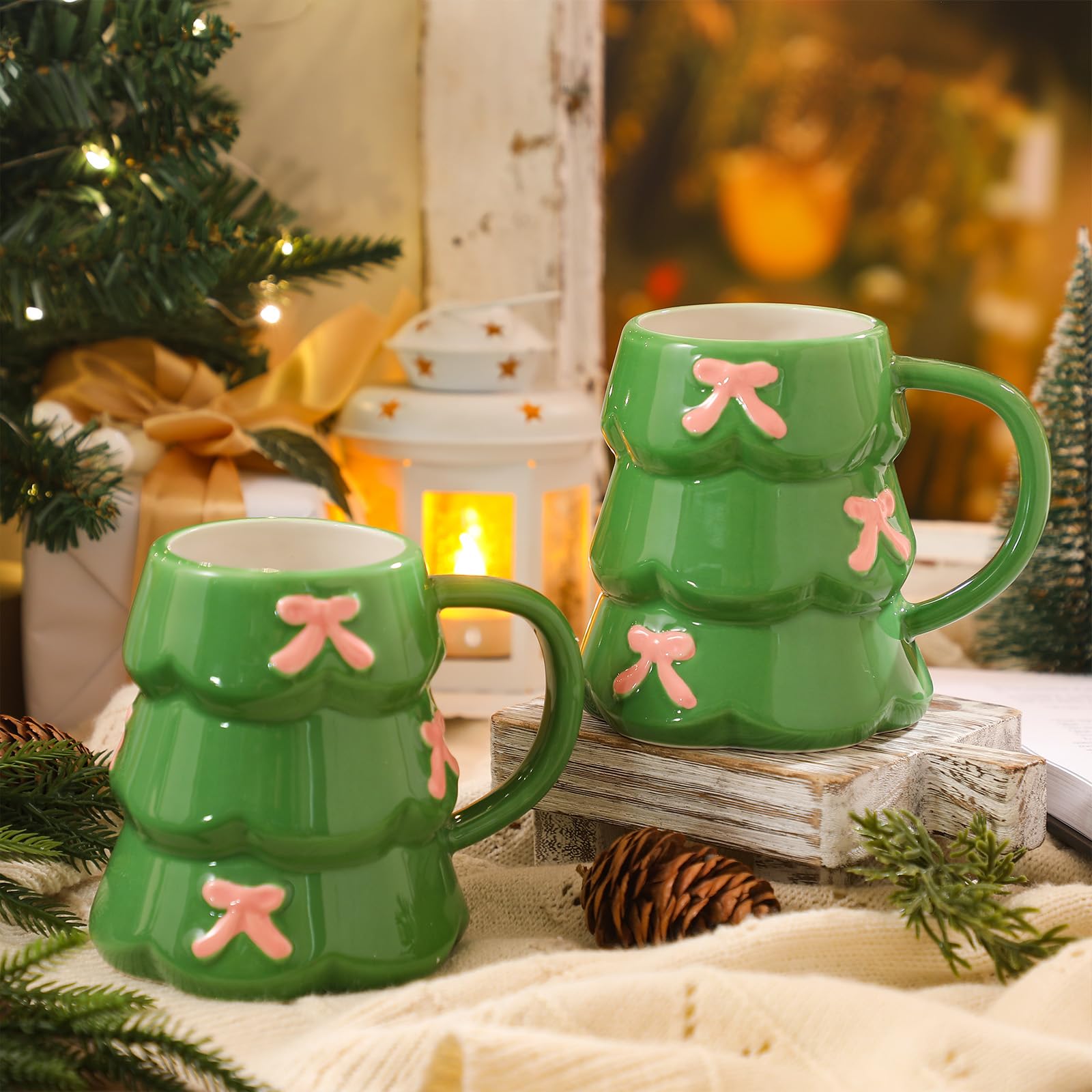 Didaey dishwasher and microwave safe mugs for easy daily use.