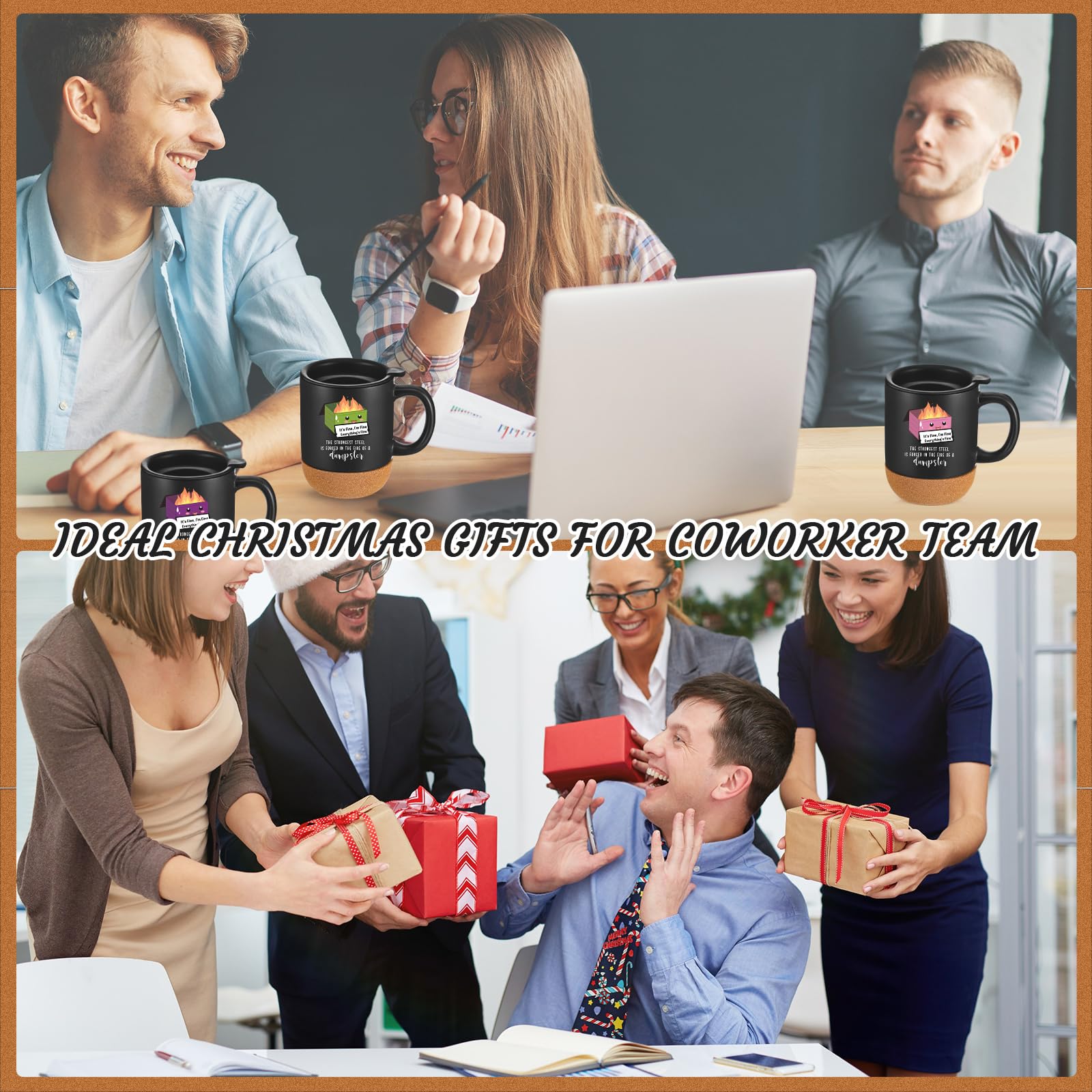 Didaey gift mug set, ideal for holidays or team celebrations
