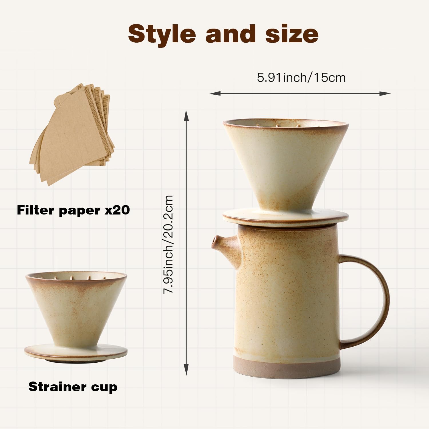 DIF DECO 20-count paper filters—practical convenience for fresh brews