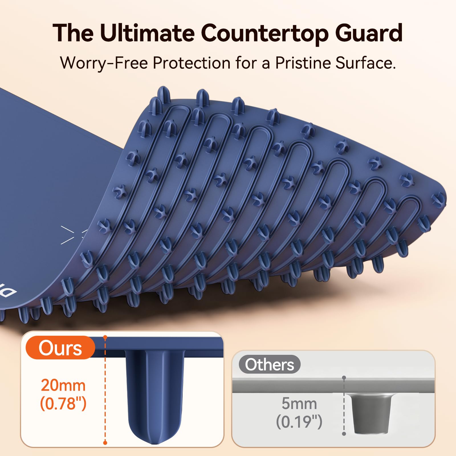 DIGIX warming mat compatible with stainless steel, cast iron, ceramic and glass cookware