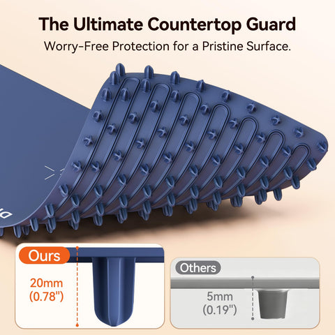 DIGIX warming mat compatible with stainless steel, cast iron, ceramic and glass cookware
