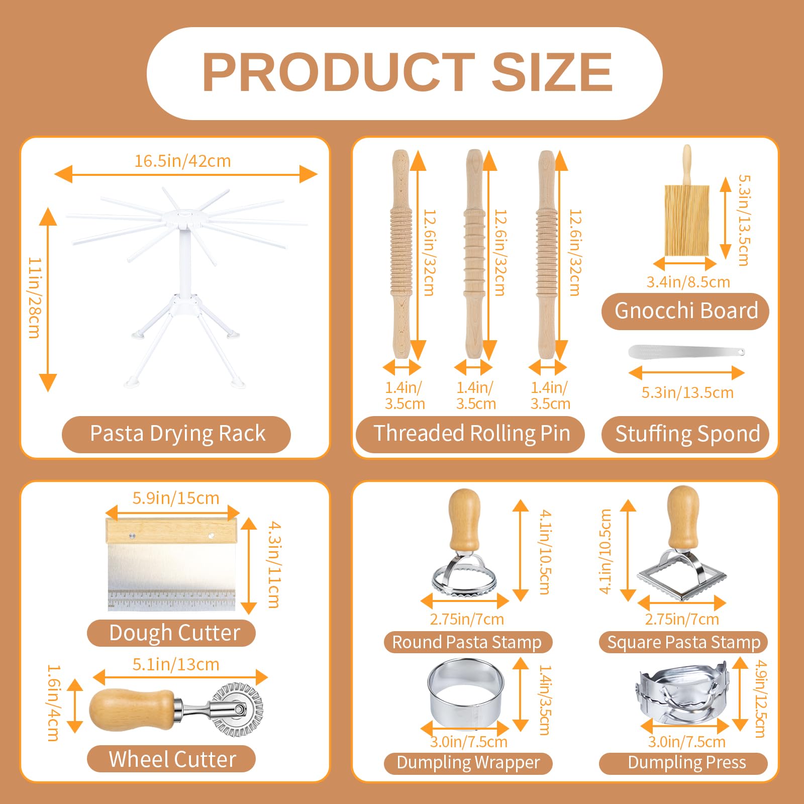 DigNew foldable pasta drying rack keeps sheets organized and dry