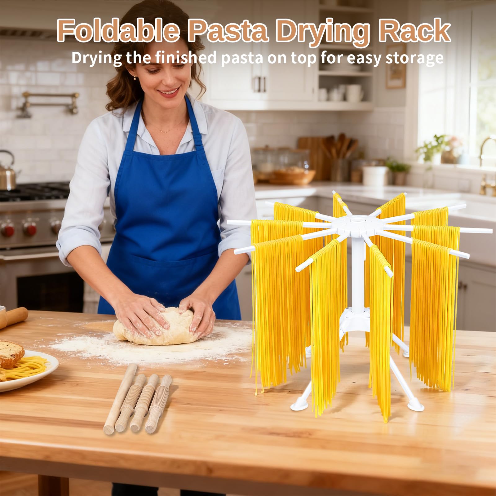 DigNew ravioli cutter wheel makes clean ravioli seams every time