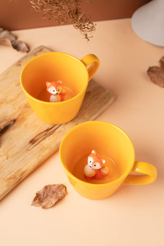 DIHOclub Fox mug makes a gift for animal lovers