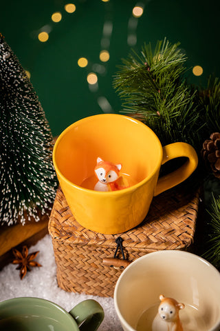 DIHOclub Fox hidden bottom reveal as you sip