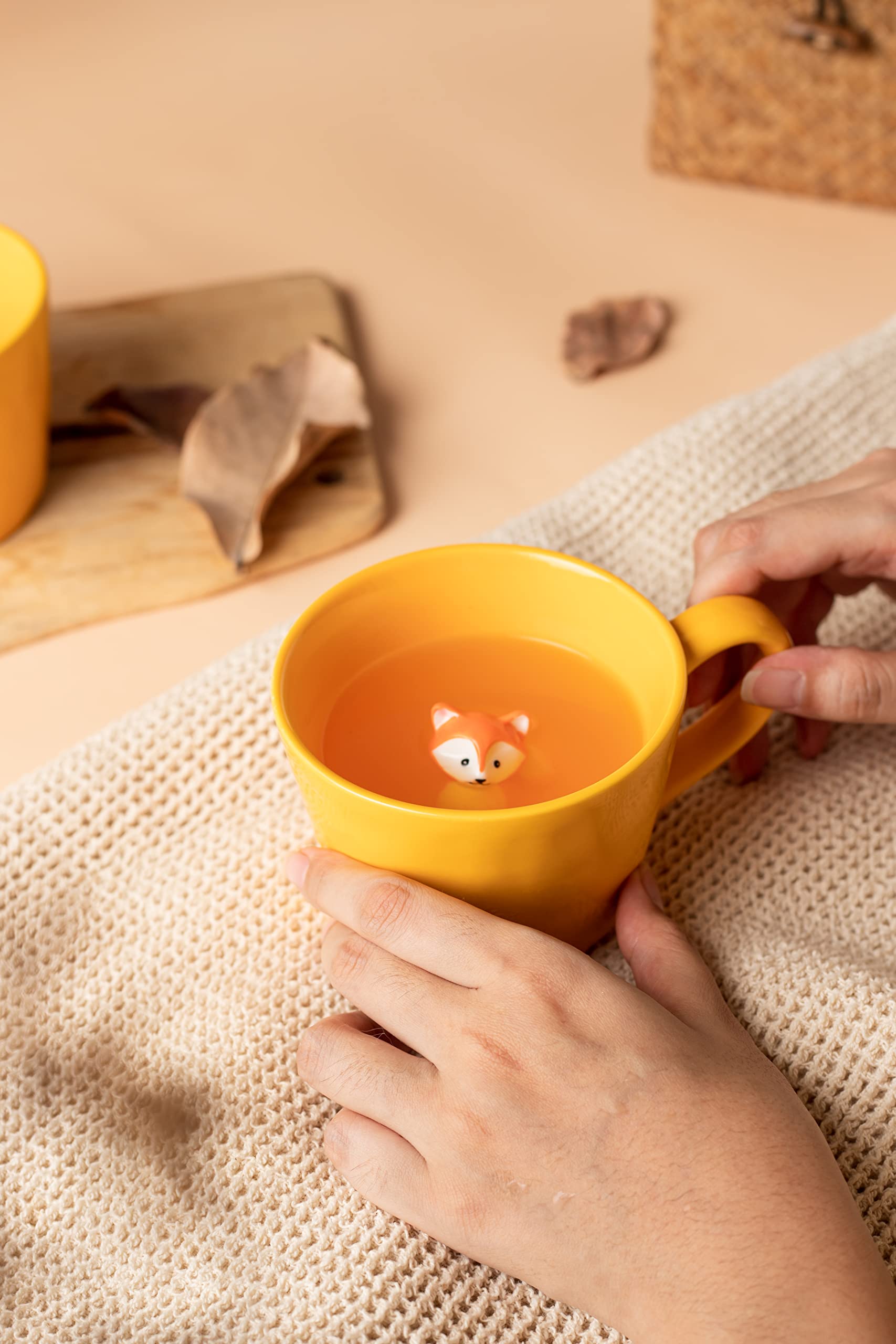 DIHOclub Fox mug dishwasher-safe for easy cleaning