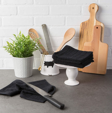 DII Terry dishcloth on counter; air dries after washing.