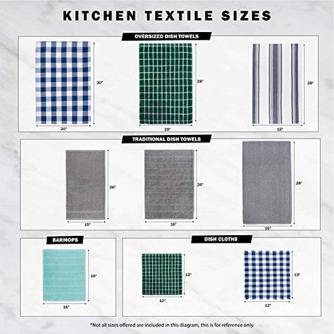 DII Quick-dry dishcloths; ready for the next spill cleanup.