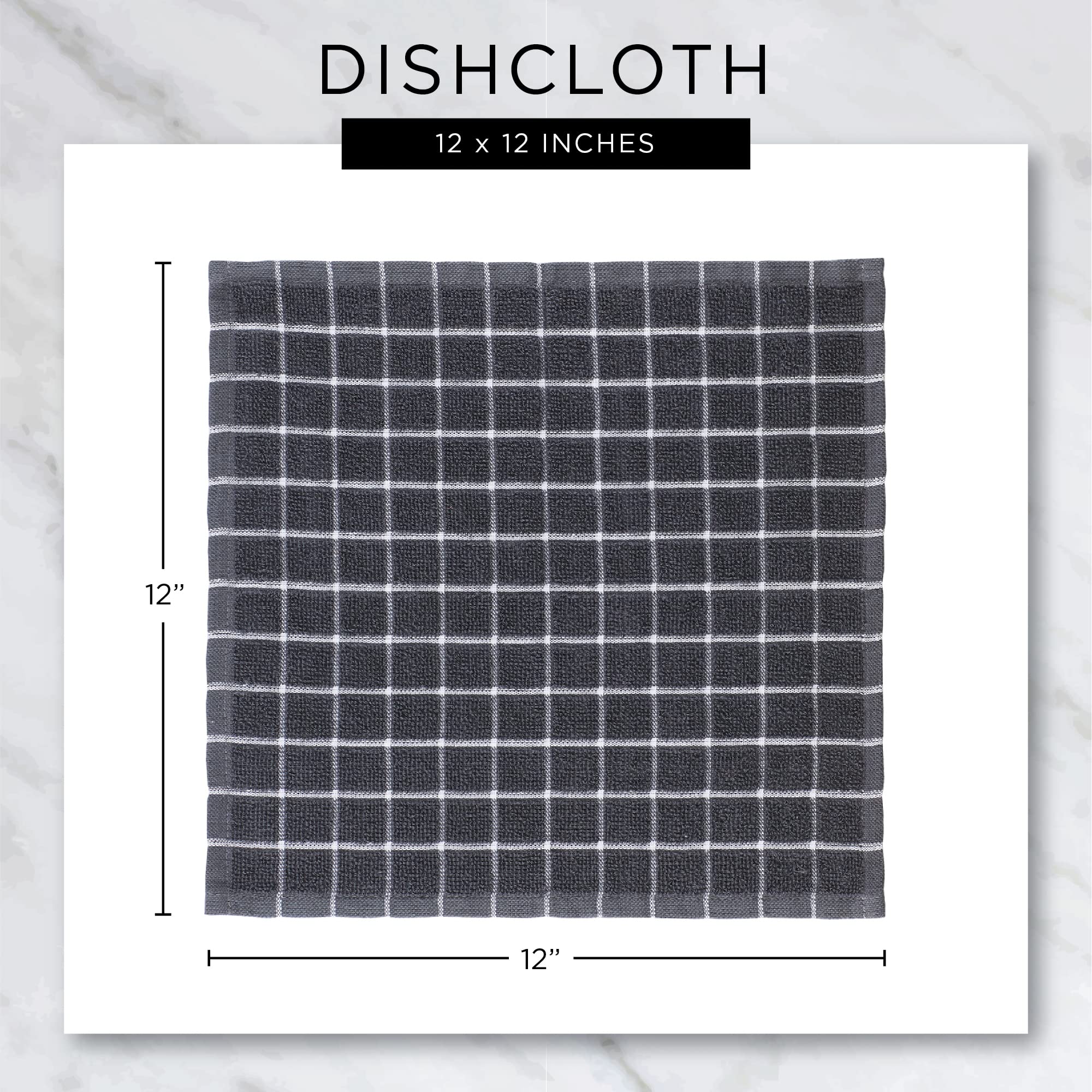 DII dishcloths yellow, lint-free and easy-care for daily tasks