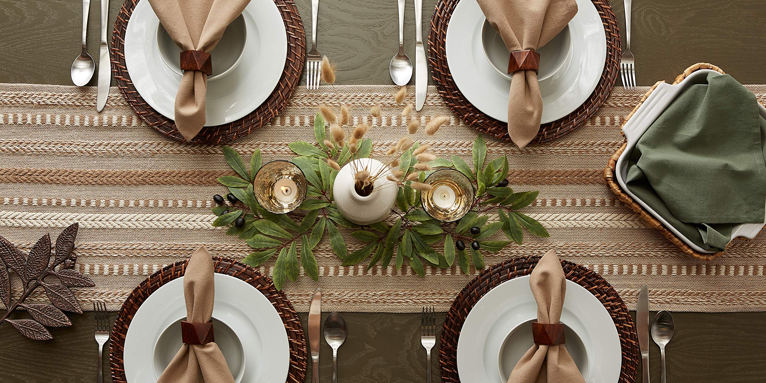 DII table decor ideal for gatherings, brunches, and seasonal meals