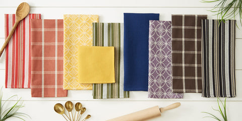 DII dishcloth detail with absorbent fabric for drying