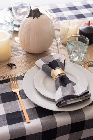 DII napkin ring casual dining look offers flexible styling from everyday meals.