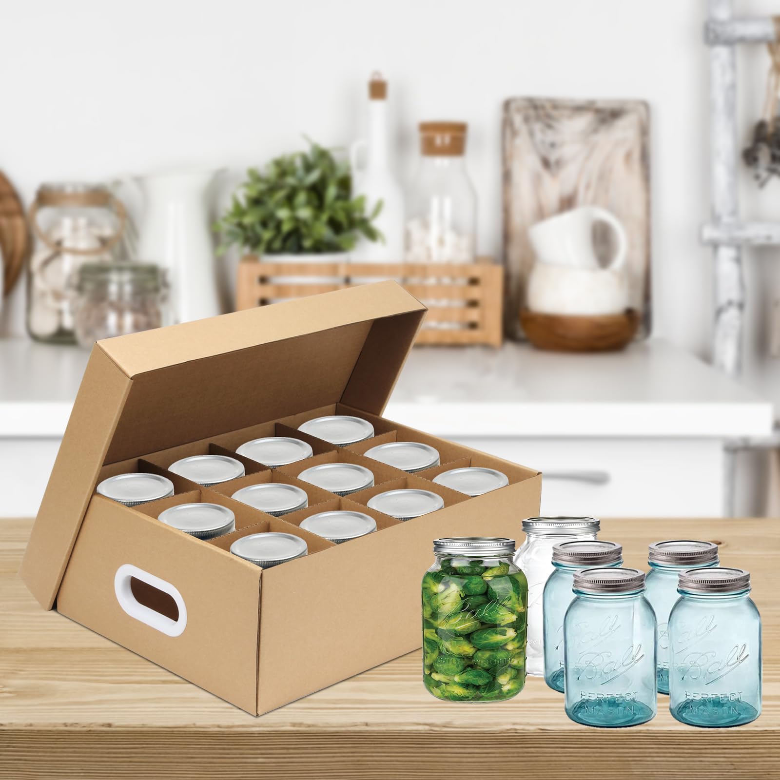 DIICCYO versatile-canning-jar-storage-box for kitchen use and gifting.
