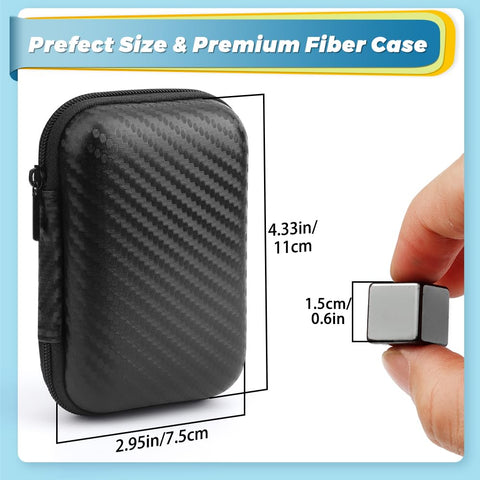 dilabnba fiber case keeps portable magnets organized for travel.