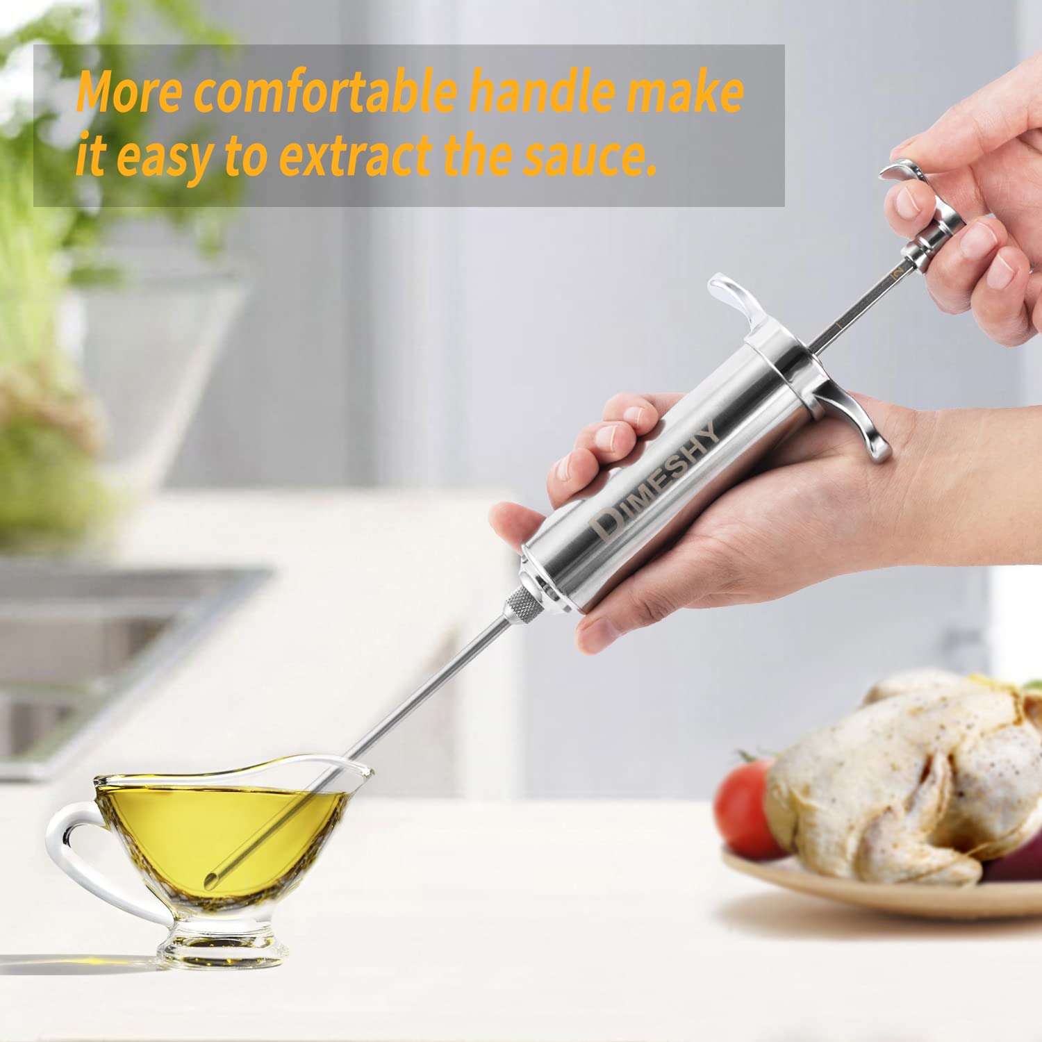 DIMESHY short needle for precise poultry injections