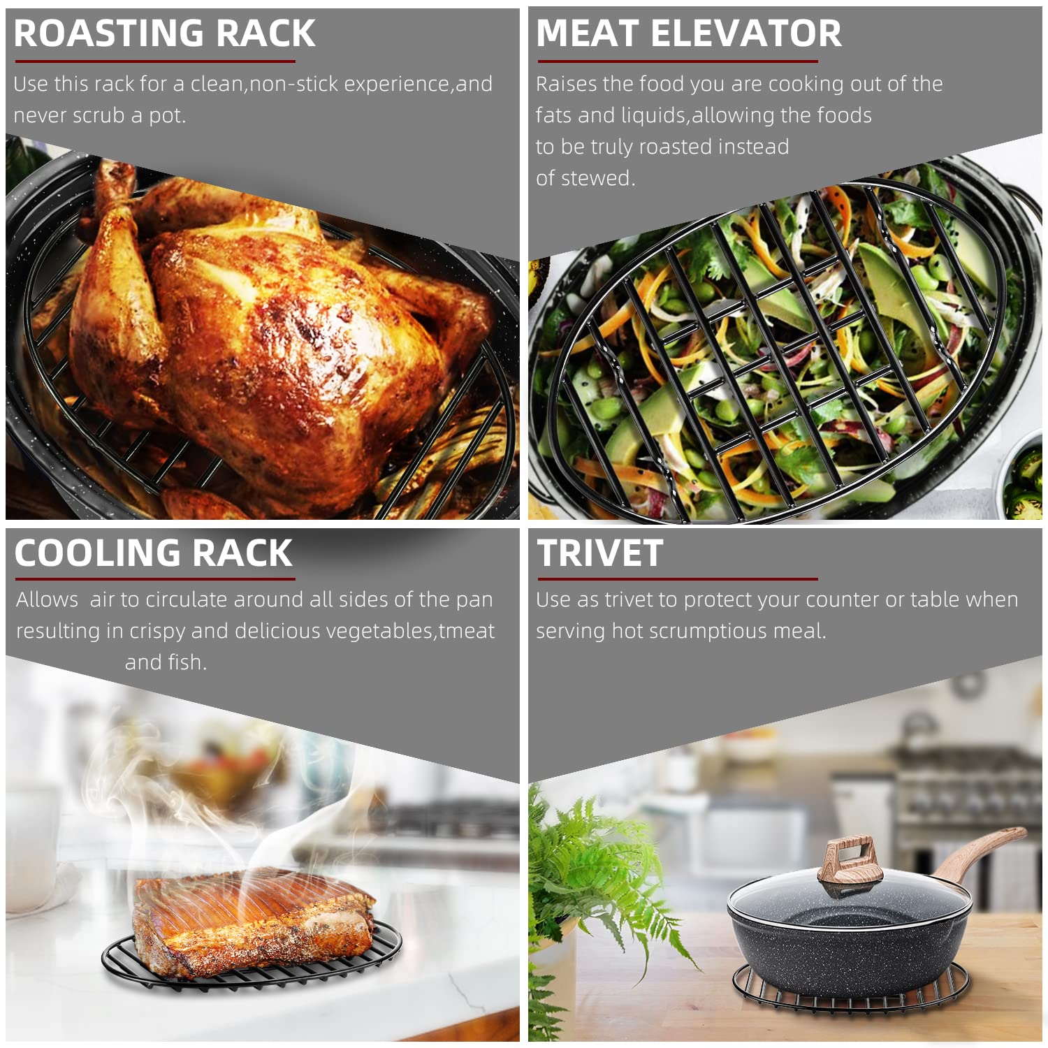 DIMESHY design promotes airflow through the grid pattern during bake.