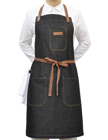 DingSay Trendy 27x34-inch apron provides full coverage during cooking