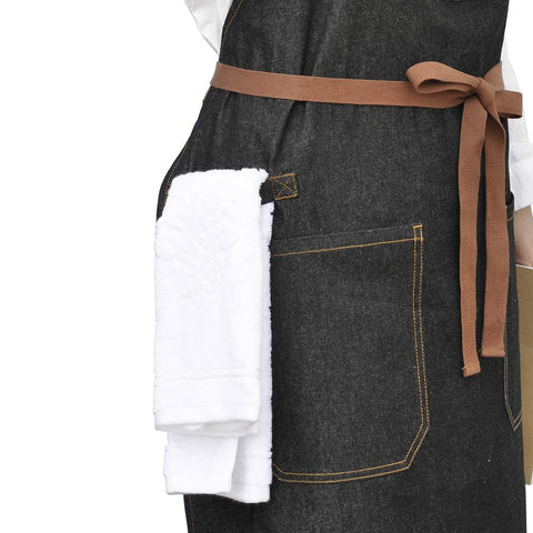 DingSay Trendy denim with double-stitched pockets resists wear