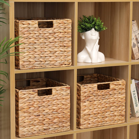 DINGTAI folding cube baskets capture space-saving organization.