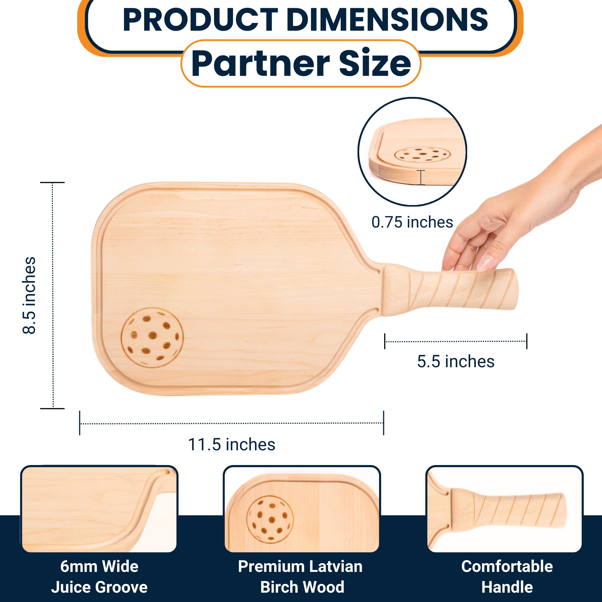 DinkCraft mineral oil finish emphasizing food-safe protection and warmth