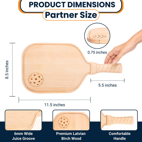 DinkCraft mineral oil finish emphasizing food-safe protection and warmth