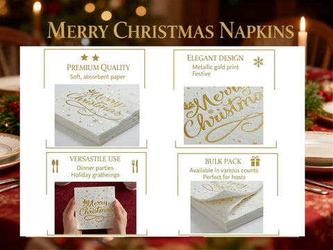 Dinokowa soft luxury napkins provide a comfortable guest experience.