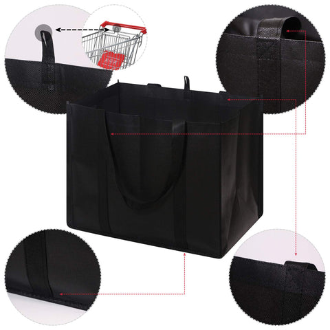 DIOMMELL foldable tote shown folded for compact storage in purse or pocket