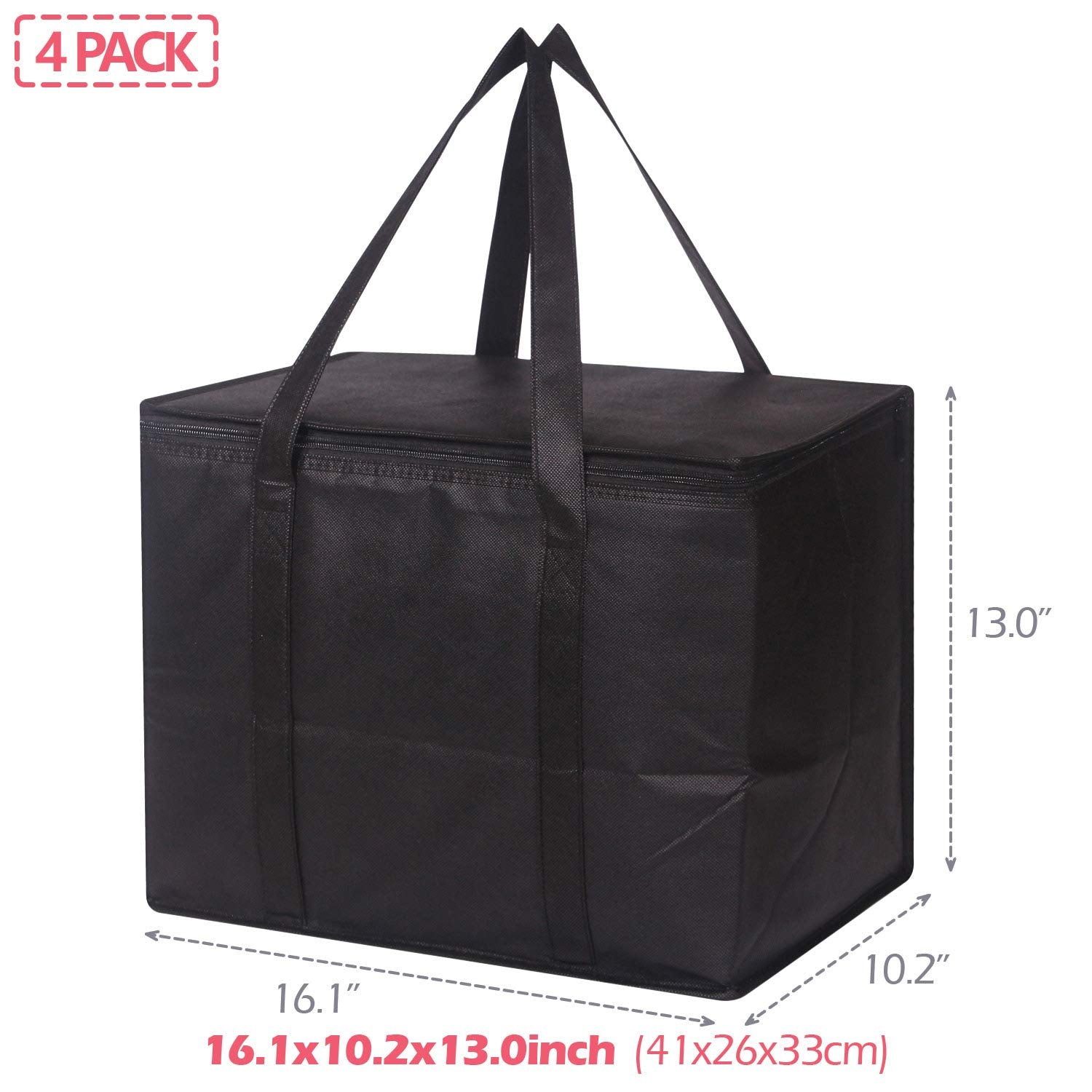 DIOMMELL foldable bags shown flat for compact storage after shopping