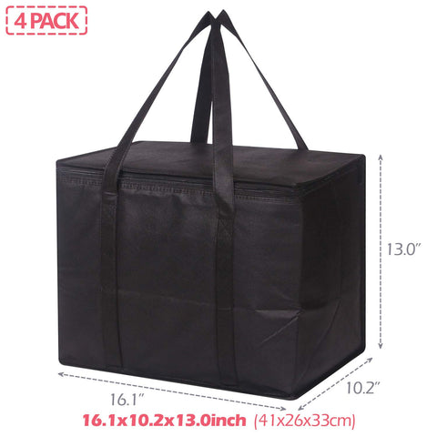 DIOMMELL foldable bags shown flat for compact storage after shopping