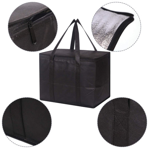 DIOMMELL insulated tote keeps hot meals warm during delivery