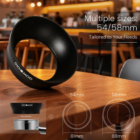 Dioomod bottomless handle compatibility ensures secure fit with 54mm parts