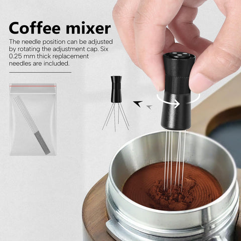 Dioomod WDT Tool six 0.4mm needles for precise coffee bed tuning