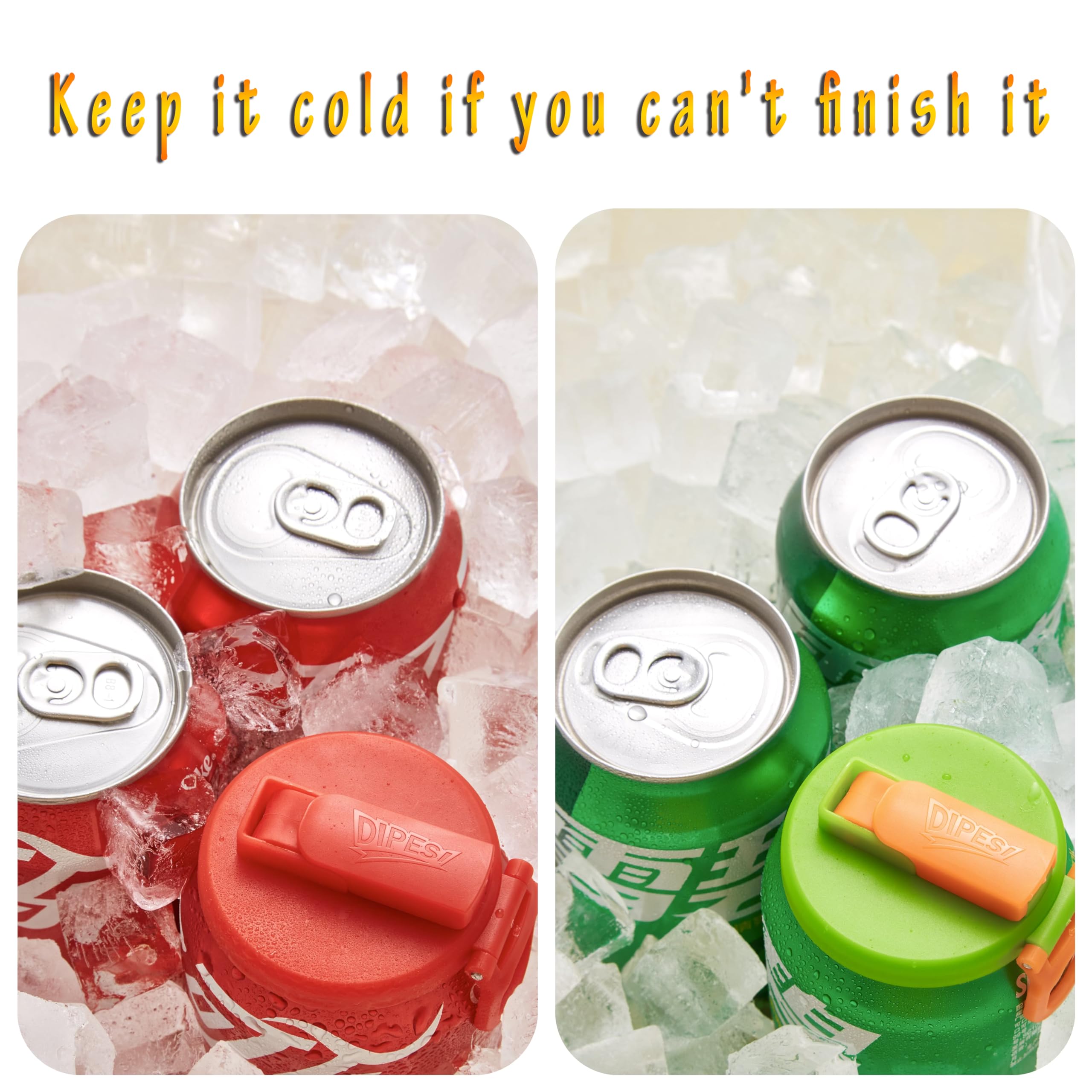 DIPESI tight seal reduces fizz overflow when tipped or bumped.