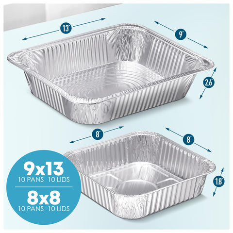 Diplastible disposable aluminum pan closeup highlights sturdy construction for leakproof meals.