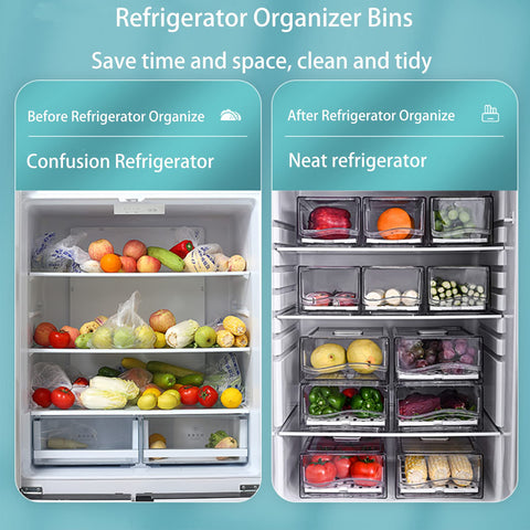 Diskary bottom drainage holes prevent soggy produce and keep shelves cleaner