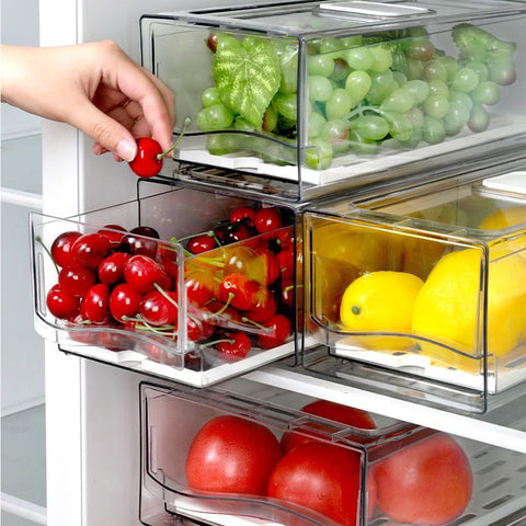 Diskary lightweight yet sturdy design helps maximize fridge space