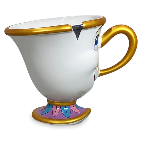 Disney Chip Mug with angled rim and chip detail for characterful sipping.