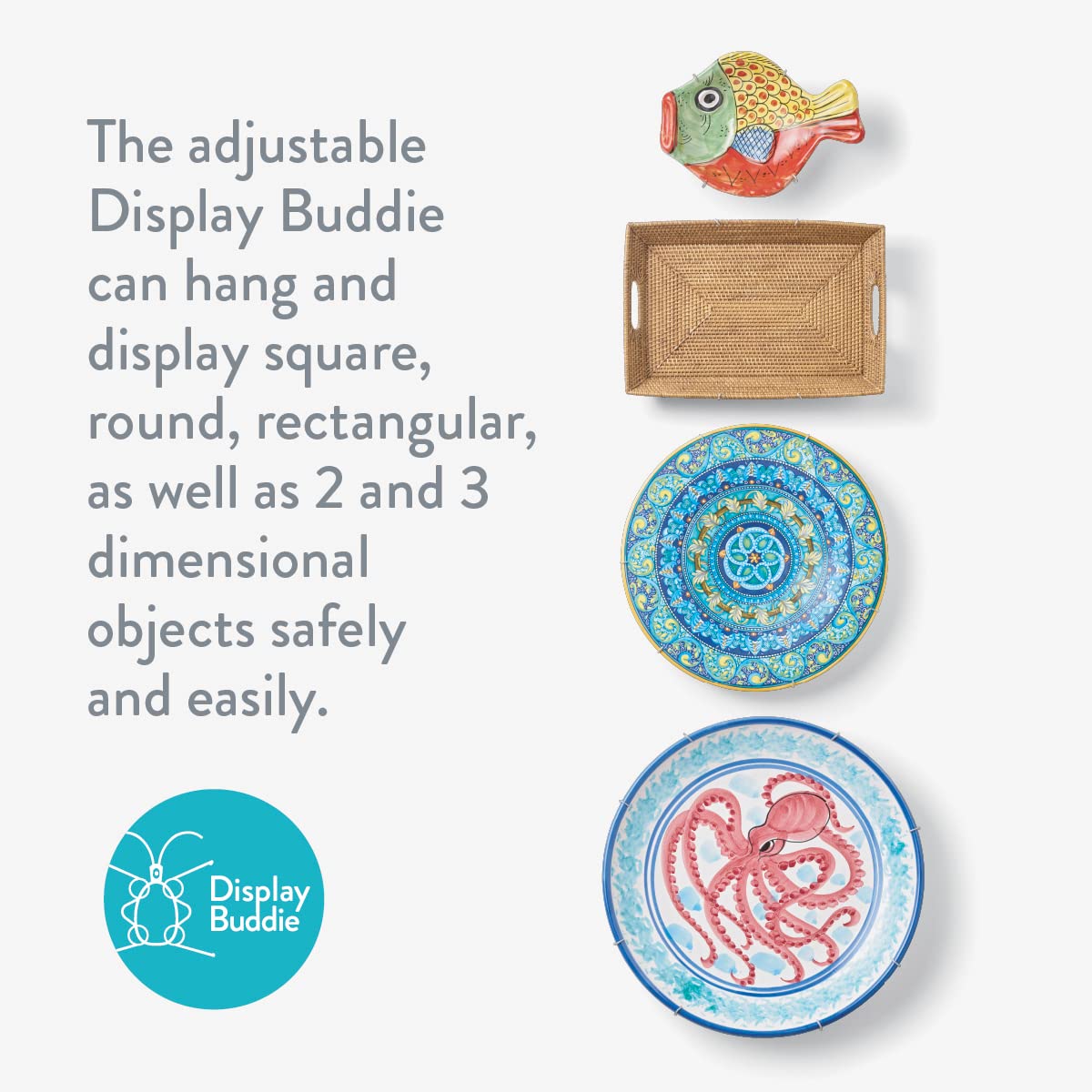 Display Buddie indoor-outdoor compatibility enables versatile decor updates