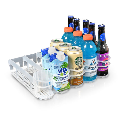 Display Technologies Fridge-Plus front view with easy-access can dispenser