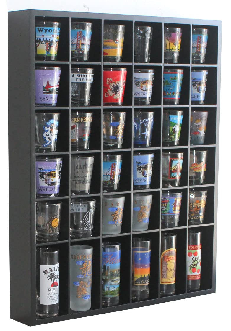 DisplayGifts black finish close-up highlights durable polystyrene frame