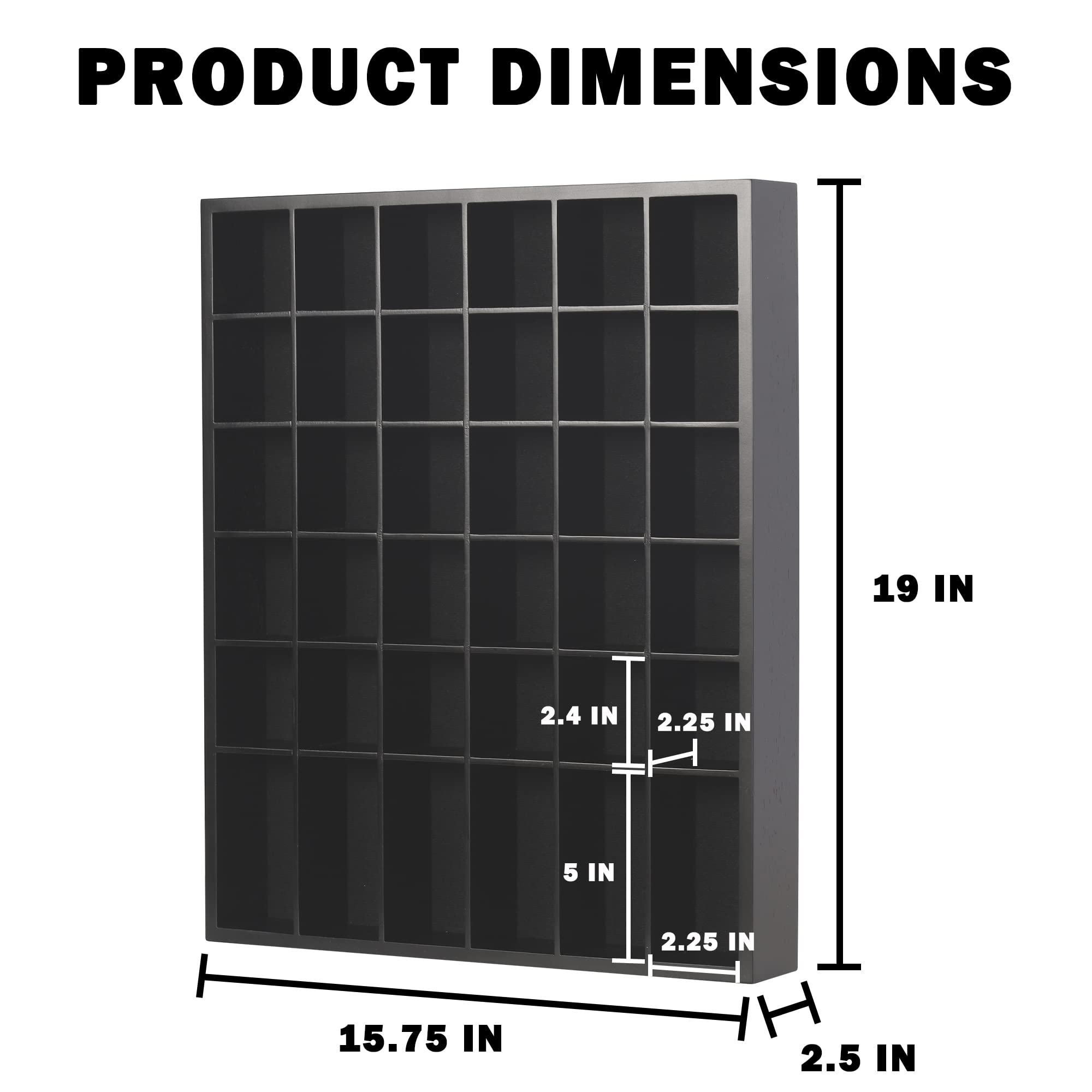 DisplayGifts freestanding no-door case provides easy access