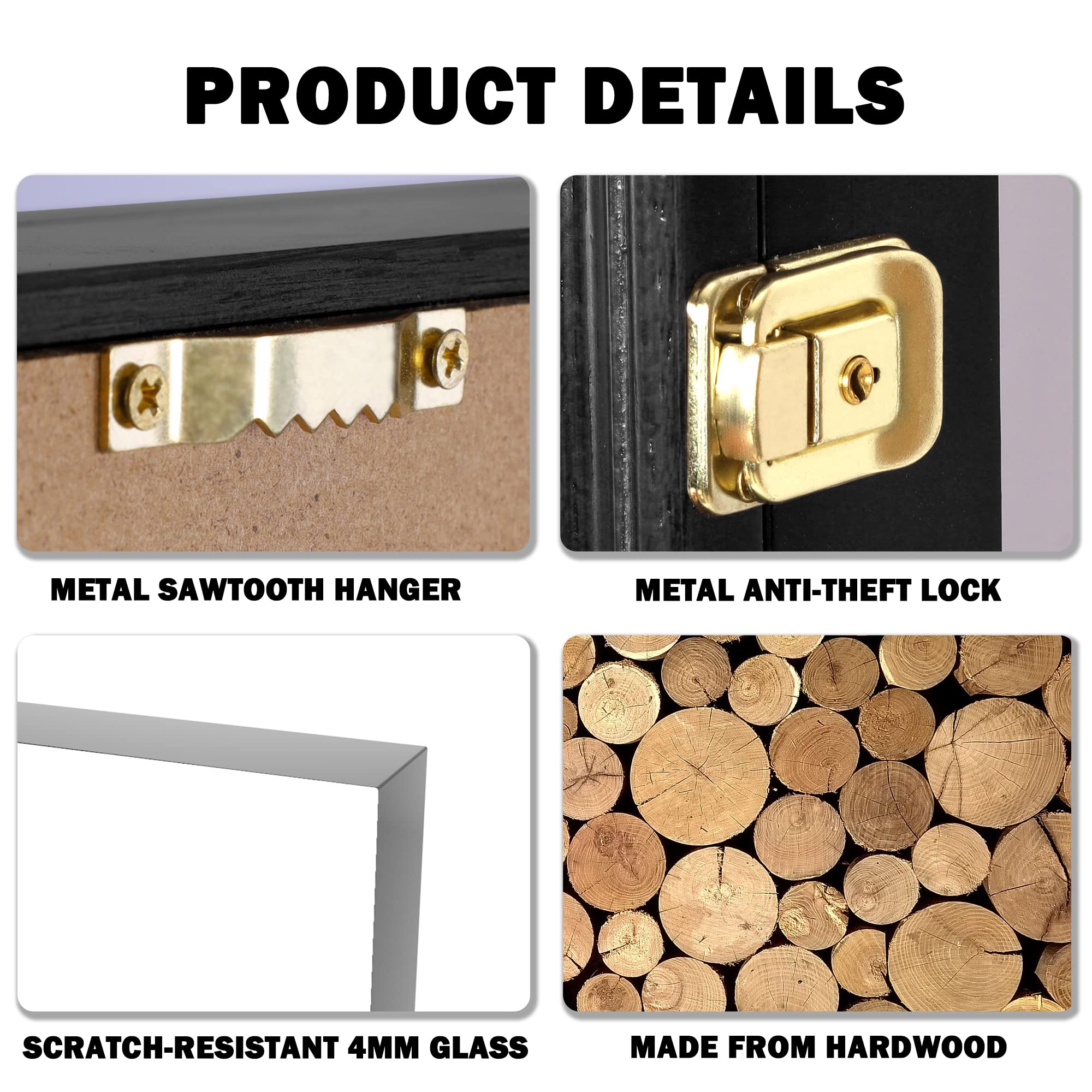 DisplayGifts compact design fits small walls and desks.