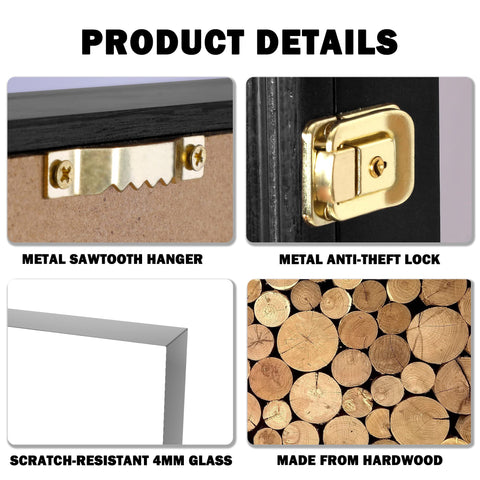 DisplayGifts compact design fits small walls and desks.